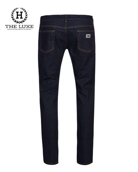 Jeans Dolce & Gabbana màu tràm dáng strech