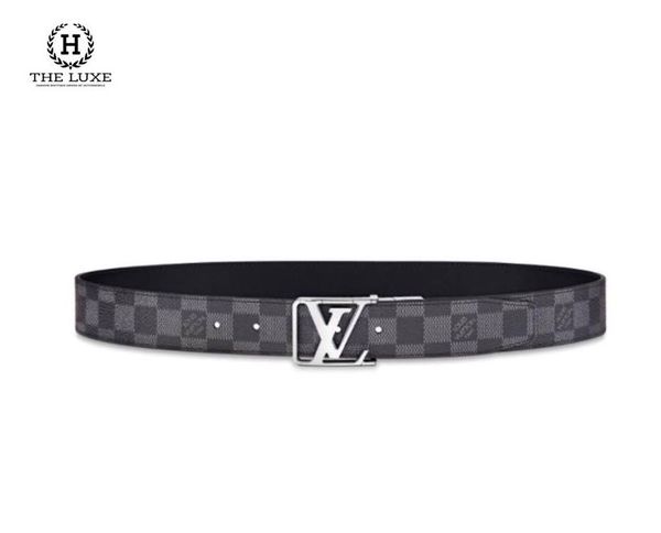 Belt Louis Vuitton City Reversible Damier Graphite 35mm