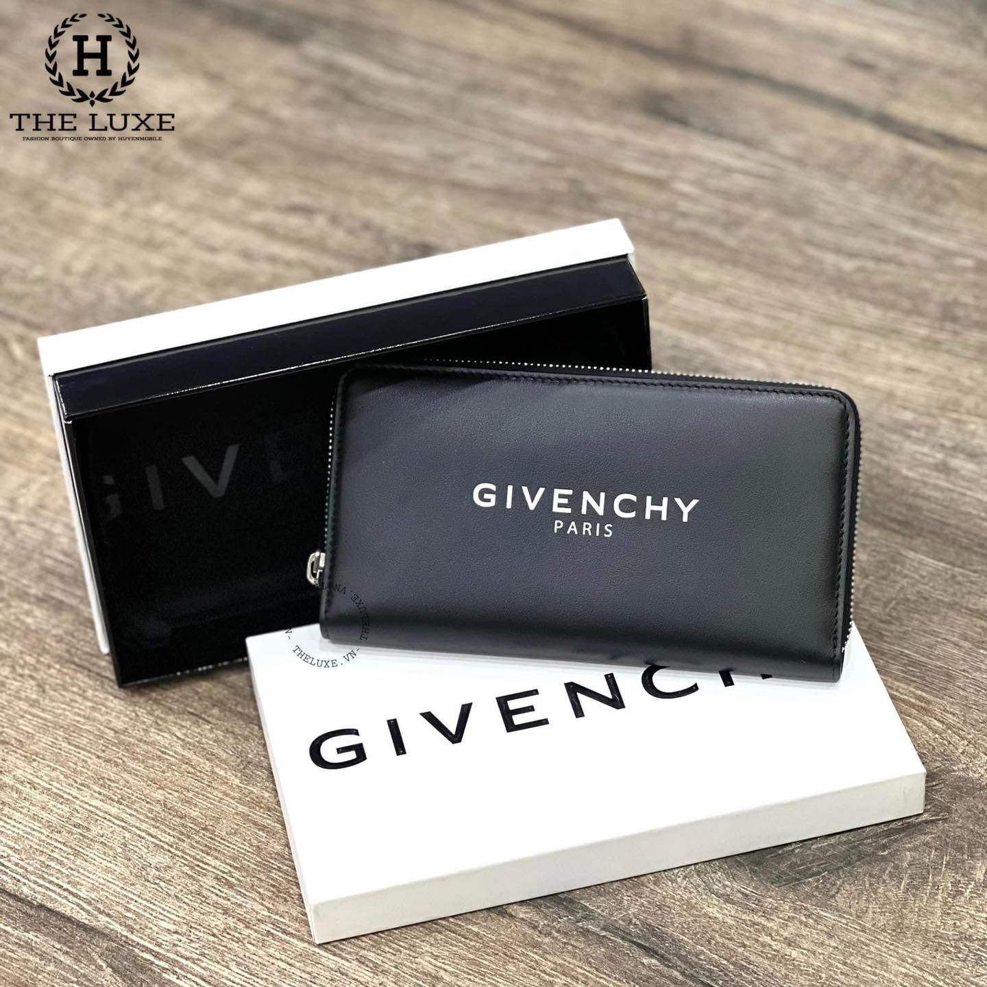 Zippy Givenchy đen chữ trắng