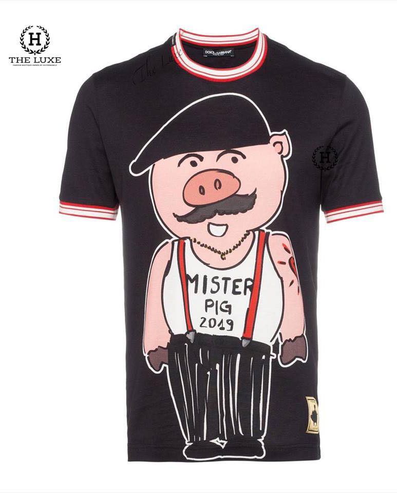 T shirt Mister Pig Dolce & Gabbana new season 2019