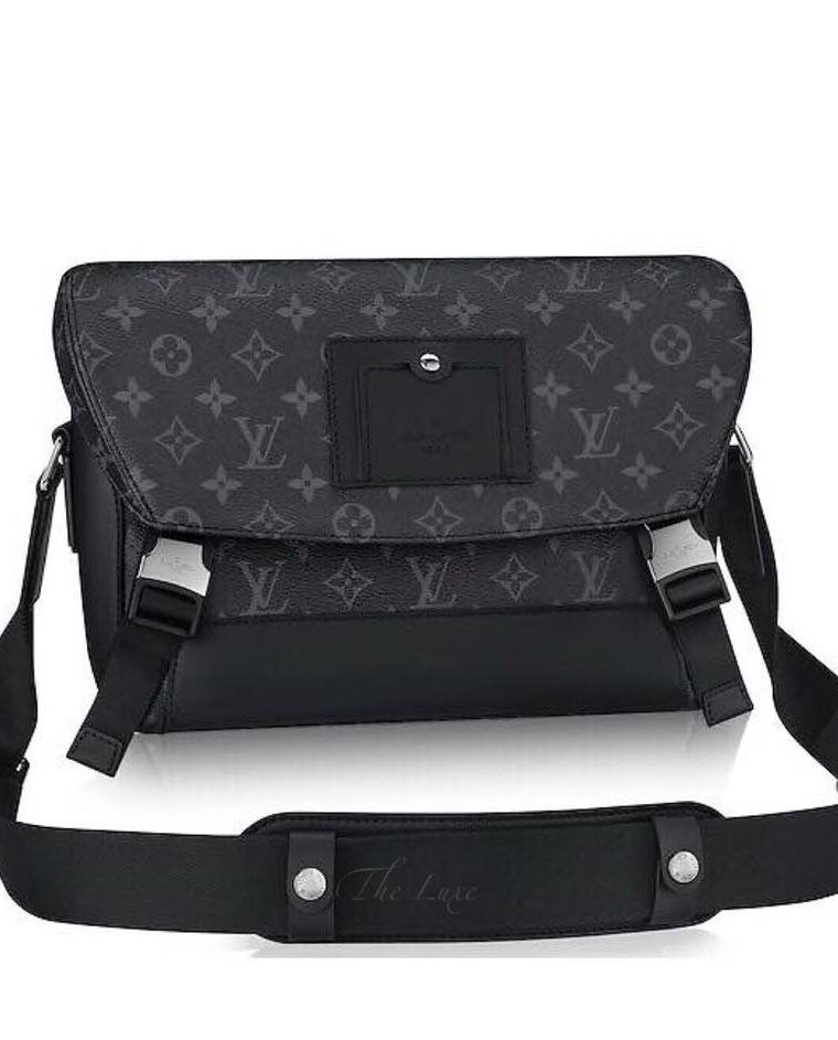 Louis Vuitton Messenger Voyager Monogram Eclipse PM Black  US