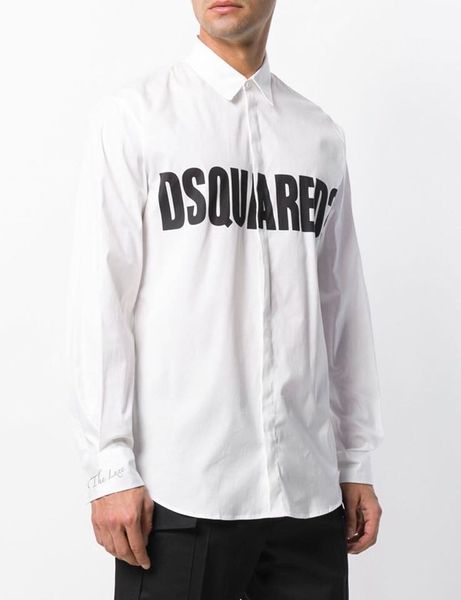 Sơ mi Dsquared2 ngang ngực