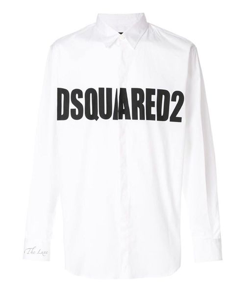 Sơ mi Dsquared2 ngang ngực