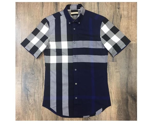 Sơ mi Burberry Indigo Blue