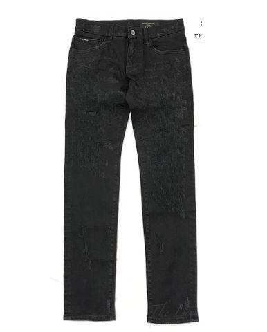  Jeans Dolce&Gabbana Đen Tag Bạc 14 Stretch 