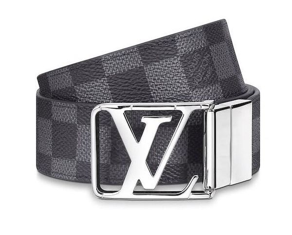 Belt Louis Vuitton City Reversible Damier Graphite 35mm