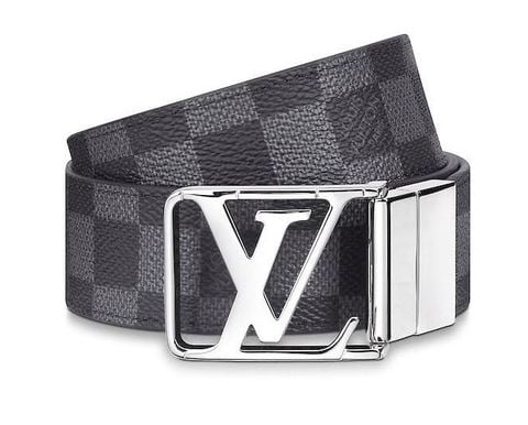  Belt Louis Vuitton City Reversible Damier Graphite 35mm 