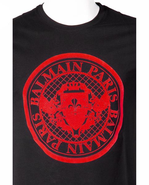 T-shirt Balmain Paris Medallion Logo New Season 2019