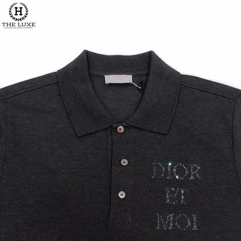  Polo Dior ET MOI Màu Ghi Đá 