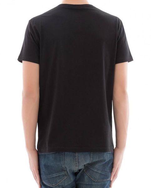 T-shirt Alexander Mqueen thêu xương người