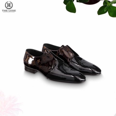  Loafer Louis Vuitton Opéra Mono Nâu Vàng Ẩn 