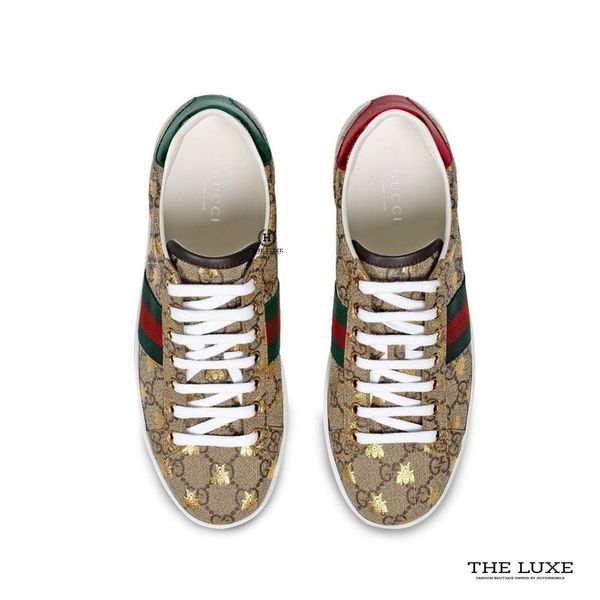 Sneaker Gucci Mono Ong Vàng