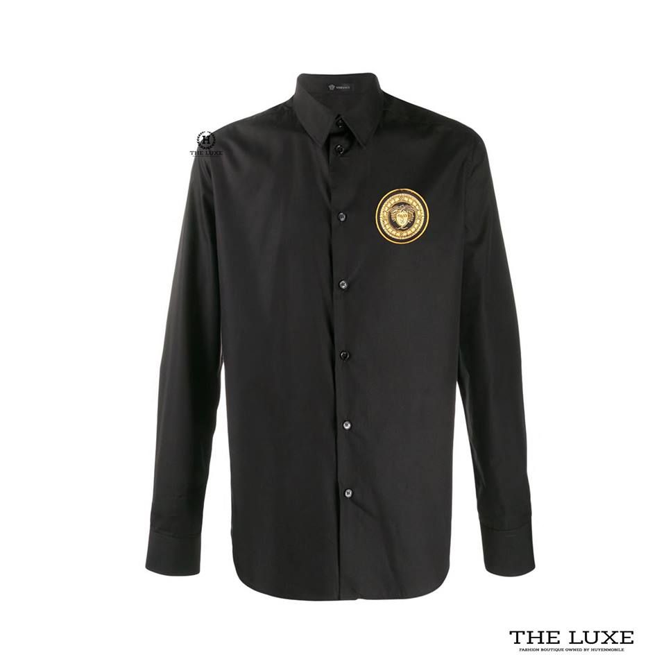 Áo sơ mi Versace hoa văn baroque SM006 LL #29 Áo sơ mi Versace hoa văn baroque SM006 LL