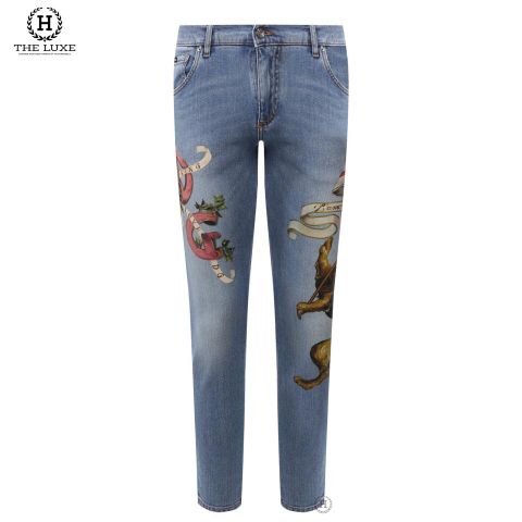  Quần Jeans Dolce & Gabbana Limited Dáng Skinny 