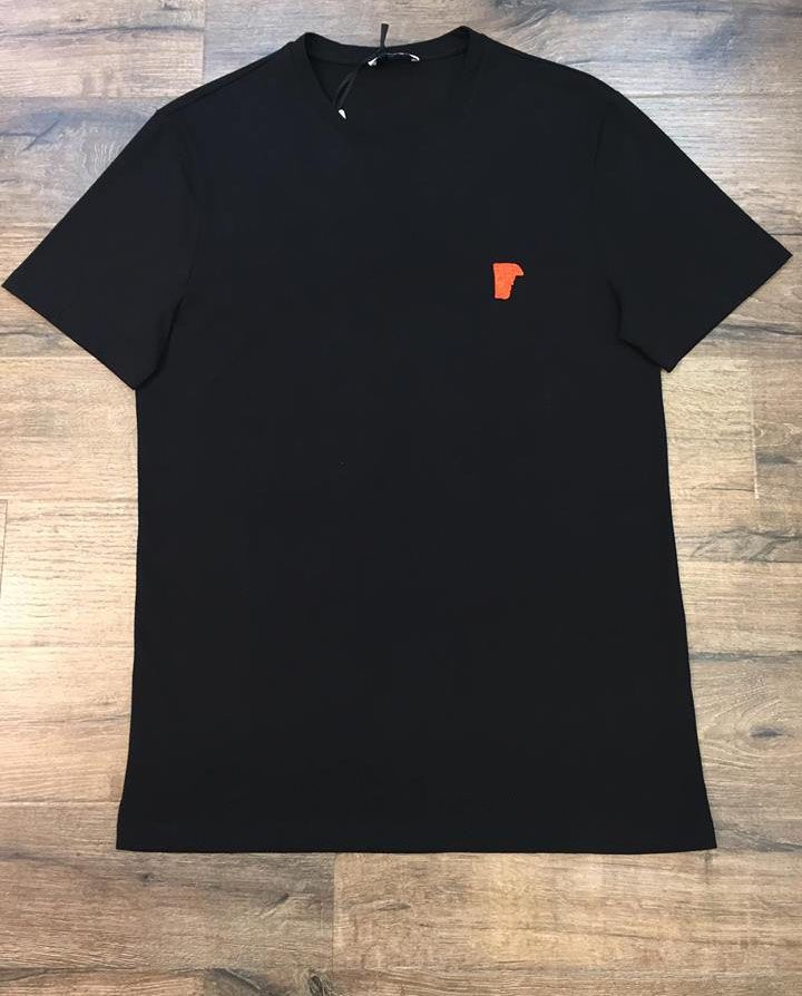 T-shirt Versace tag ngực cam