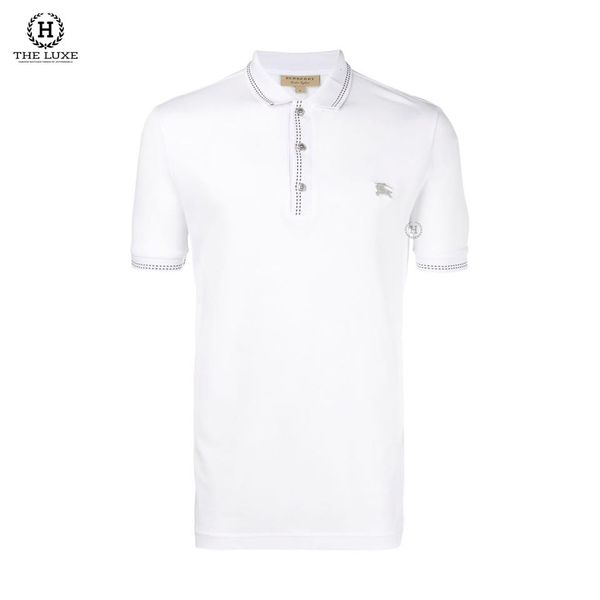 Polo Burberry Tag Ngực Sắt