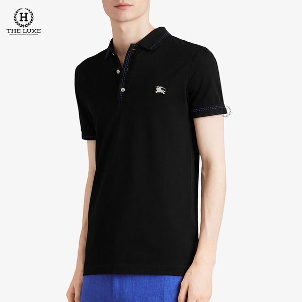 Polo Burberry Tag Ngực Sắt