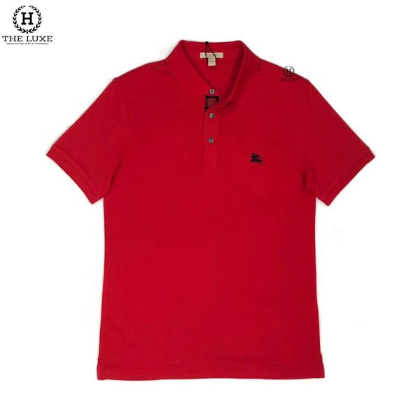 Polo Burberry Tag Ngực Nhiều Màu