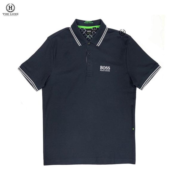 Polo Hugo Boss Tag Ngực Viền Tay