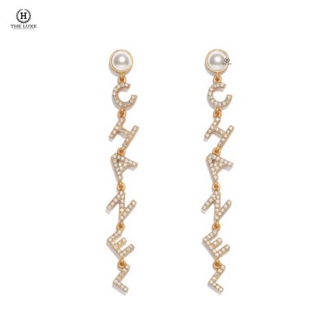  Bông Tai Boucles D'oreilles Chanel 