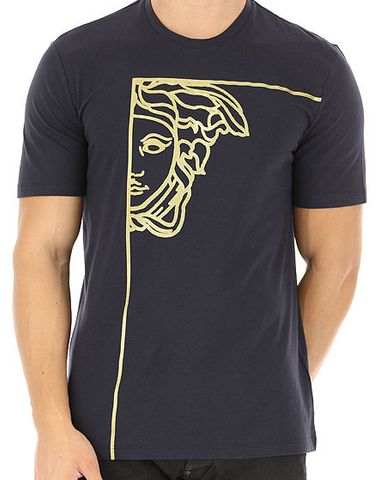  T-shirt Versace Collection Họa Tiết Medusa 