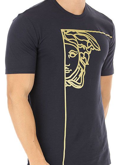 T-shirt Versace Collection Họa Tiết Medusa