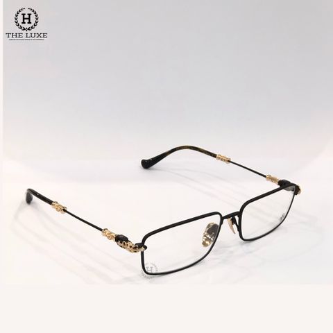  Kính Chrome Hearts Bubba ll Gọng Điểm Vàng 