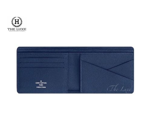  Ví ngắn Louis Vuitton Epi Navy Multiple Wallet. 