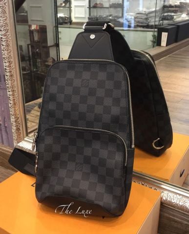  Túi Louis Vuitton Damier Đen Ghi 