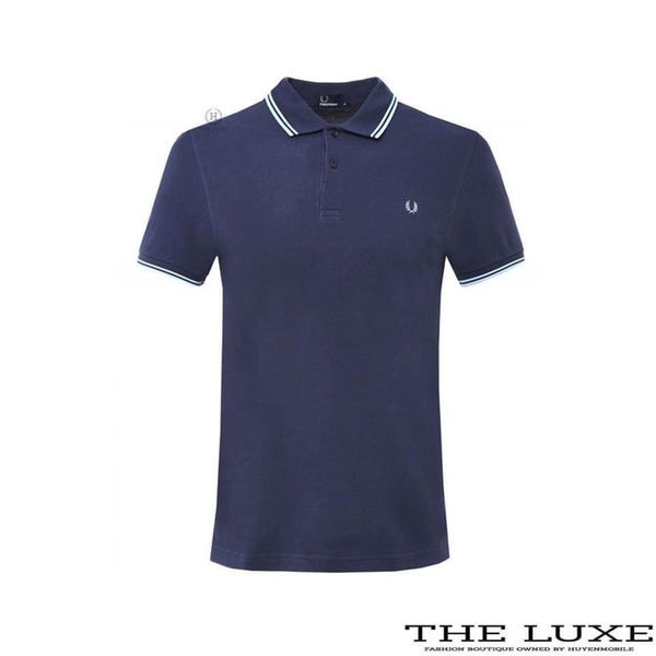 Polo Fred Perry Viền Cổ Tag Ngực Nhiều Màu