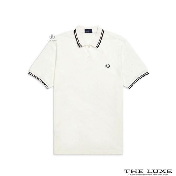 Polo Fred Perry Viền Cổ Tag Ngực Nhiều Màu