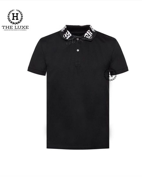 Polo Alexander Mqueen thêu cổ