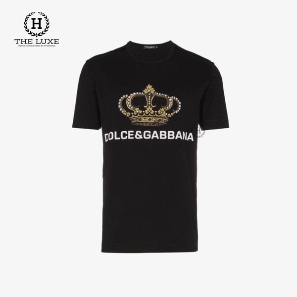 T shirt Dolce Crown Print