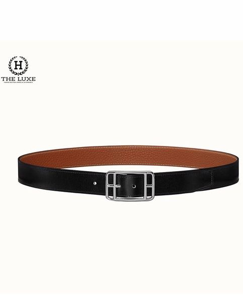 Belt Hermes cape cod đen gold.