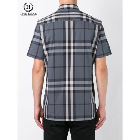  Sơ mi Burberry London England màu Charcoal 