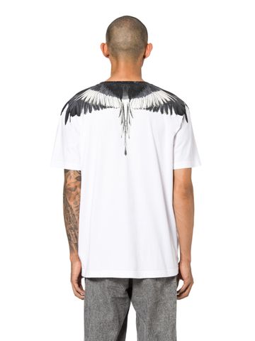  T-shirt Marcelo Burlon Cánh Chim Đen Trắng 