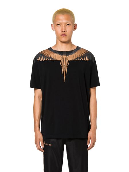 T-shirt Marcelo Burlon Đen Chim Cam