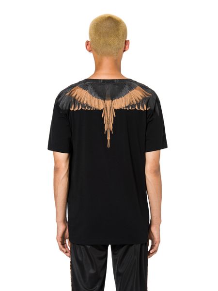 T-shirt Marcelo Burlon Đen Chim Cam