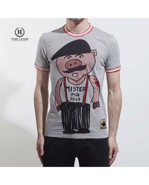 T shirt Mister Pig Dolce & Gabbana new season 2019