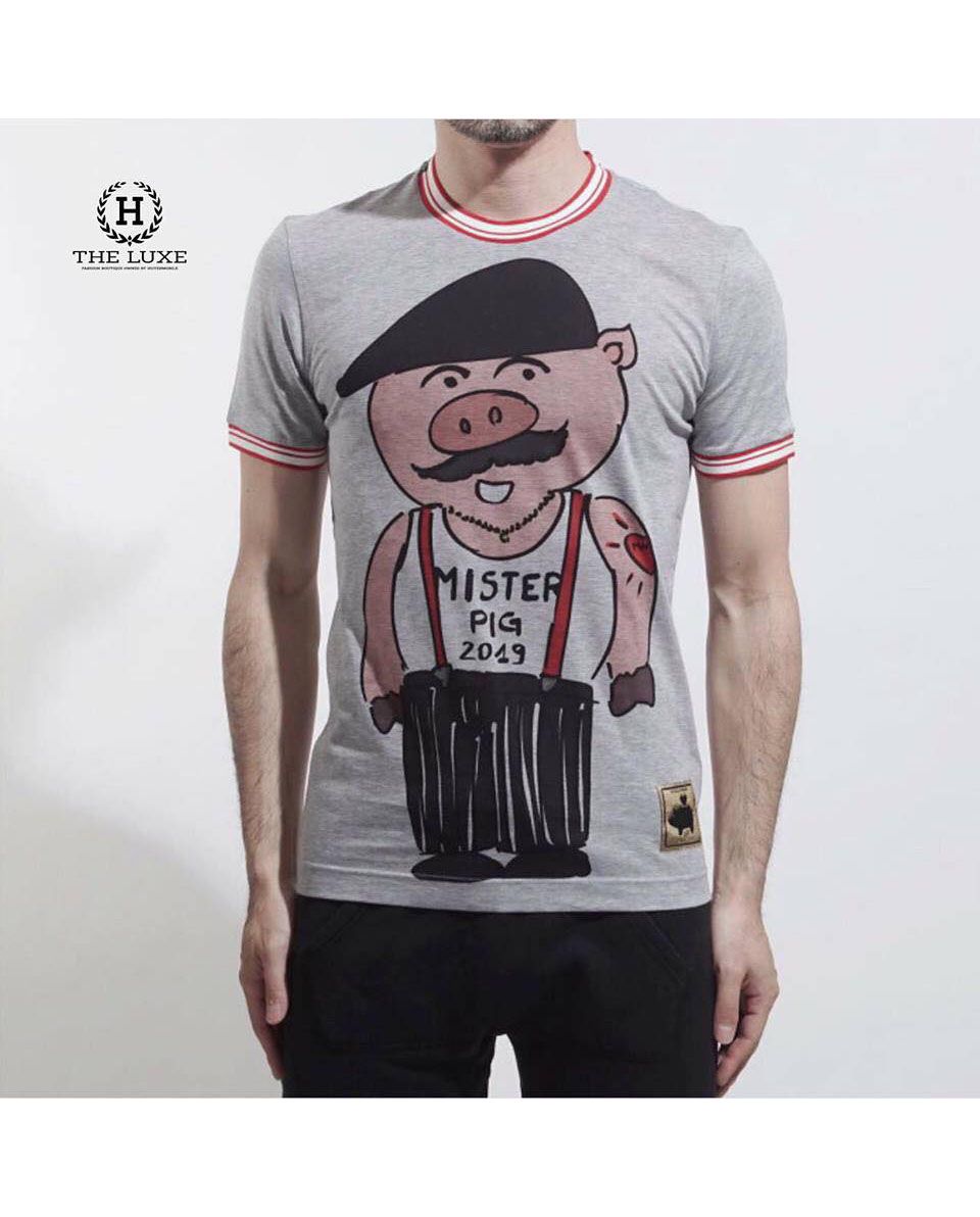 T shirt Mister Pig Dolce & Gabbana new season 2019