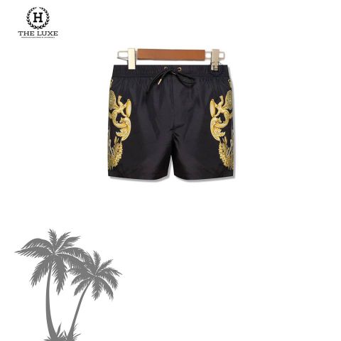  Quần short gió Versace hoạ tiết 2 bên 