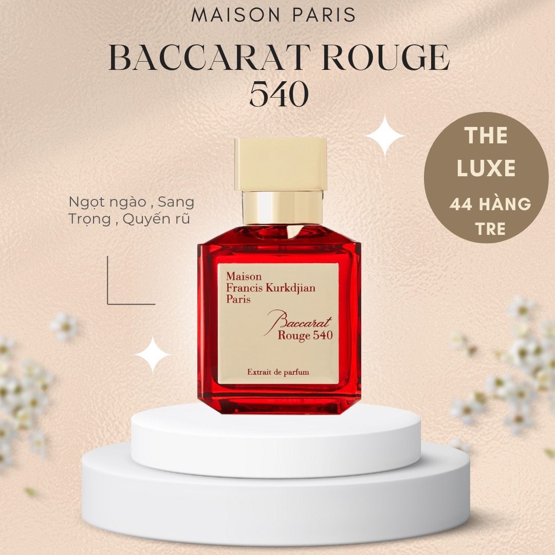 nước hoa Maison Francis Kurkdjian Baccarat Rouge 540