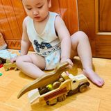 COMBO 3 ( Tàu hỏa, Xe Ben, Máy Bay Chiến Đấu )