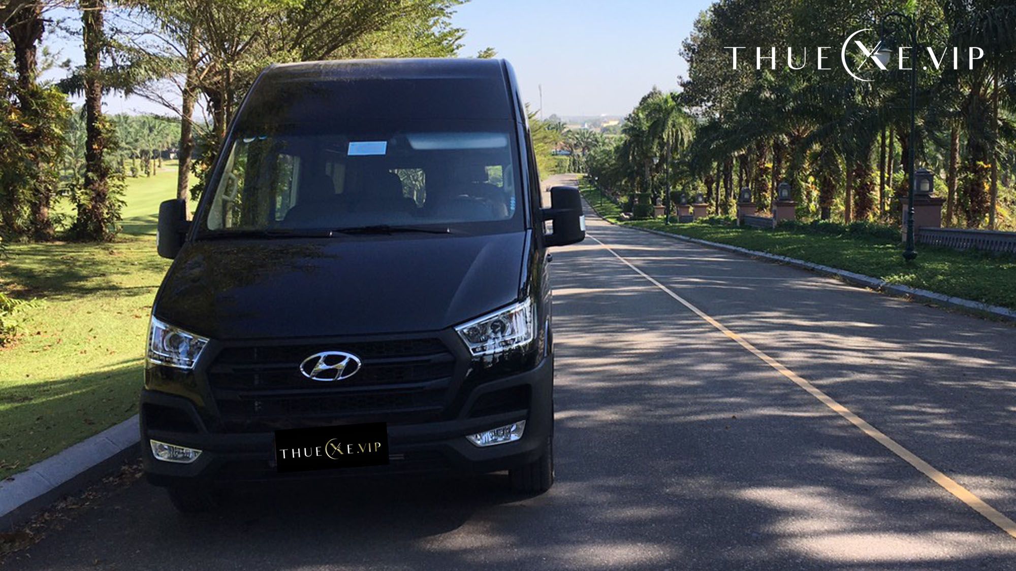 SOLATI LIMOUSINE DCAR 9 seats VIP car rental in HCM City thuexe.vip