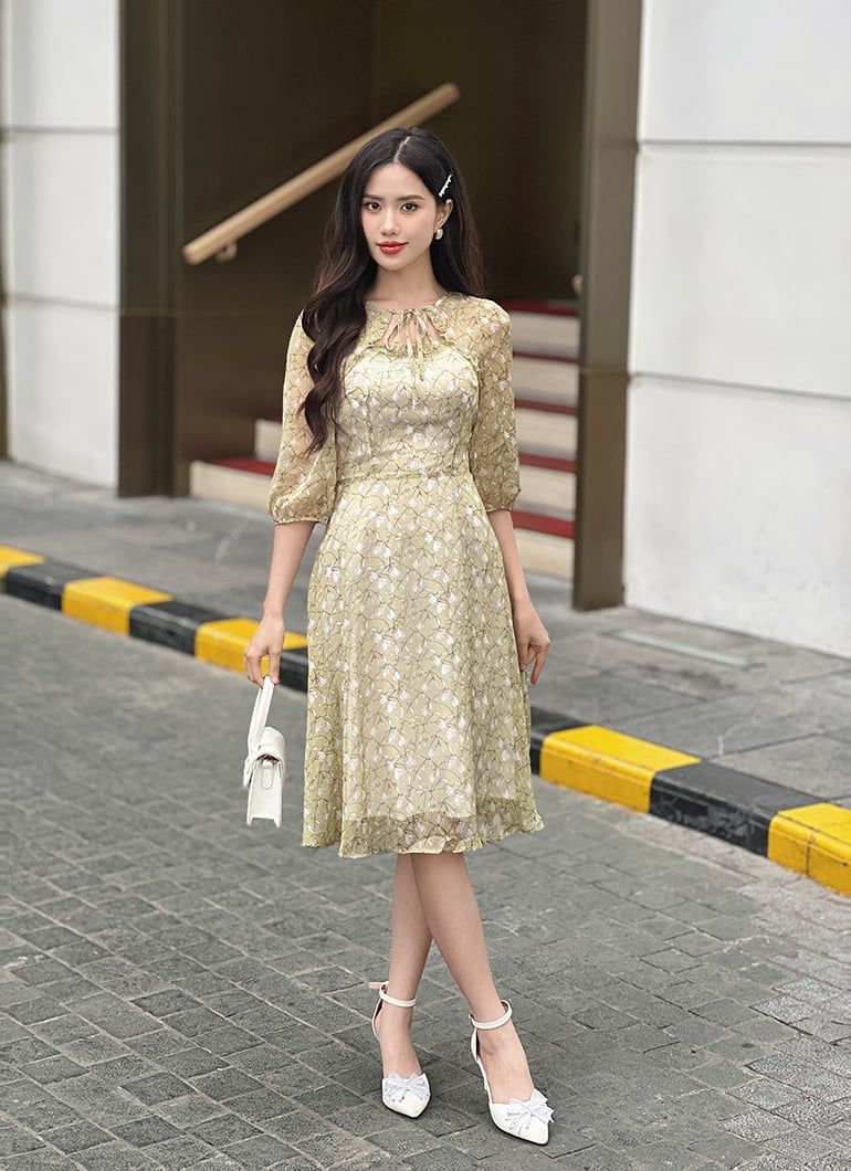 Chia sẻ 86 mẫu váy tay lỡ đẹp hay nhất  cdgdbentreeduvn