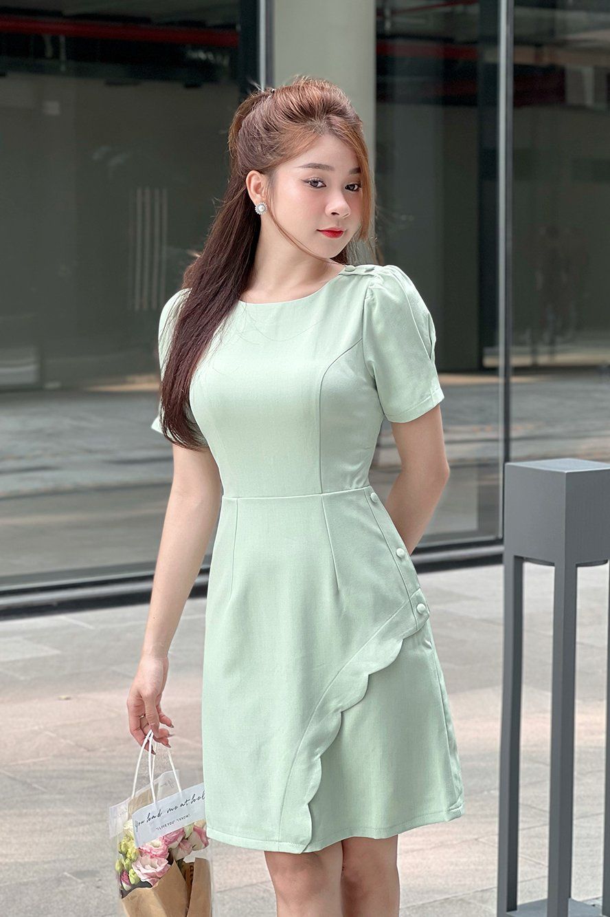 Chân Váy Công Sở Xám 02 - Bamboo Uniform