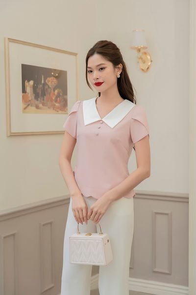  ÁO KIỂU CỔ PETER PAN 5673 