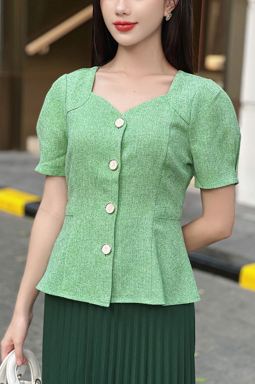  ÁO PEPLUM THANH LỊCH 5788 