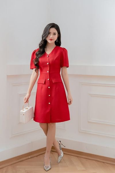  ĐẦM TWEED CÔNG SỞ 3448 