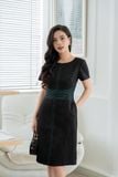  ĐẦM VIỀN CHỈ NỔI SANG TRỌNG 3487 